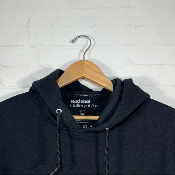 National Gallery Of Art Sweatshirt Hoodie Mens Size Large Black Washington DC - Picture 3 of 7